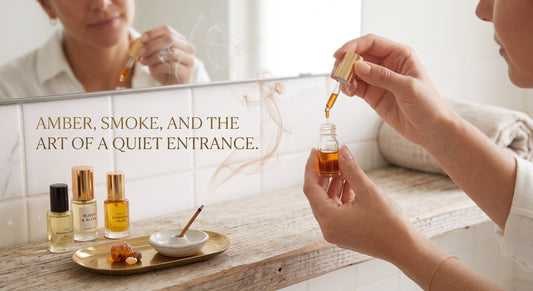 Amber, Smoke and the Art of a Quiet Entrance.